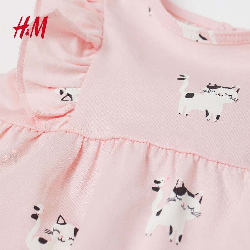 Váy cotton H&M cánh tiên 2 mẫu cho bé gái siêu xinh