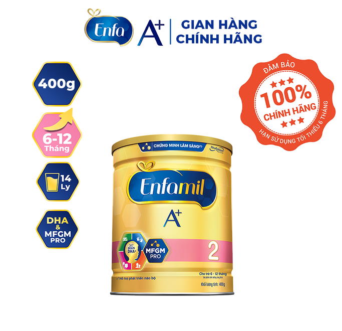 Sữa bột Enfamil A + 2 400g