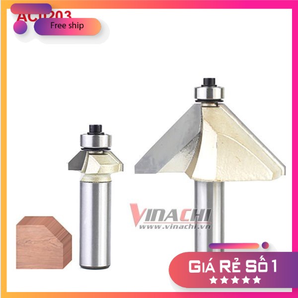 MŨI VÁT 45 ĐỘ TIDEWAY AC0203 CỐT 12.7MM - 1 MŨI