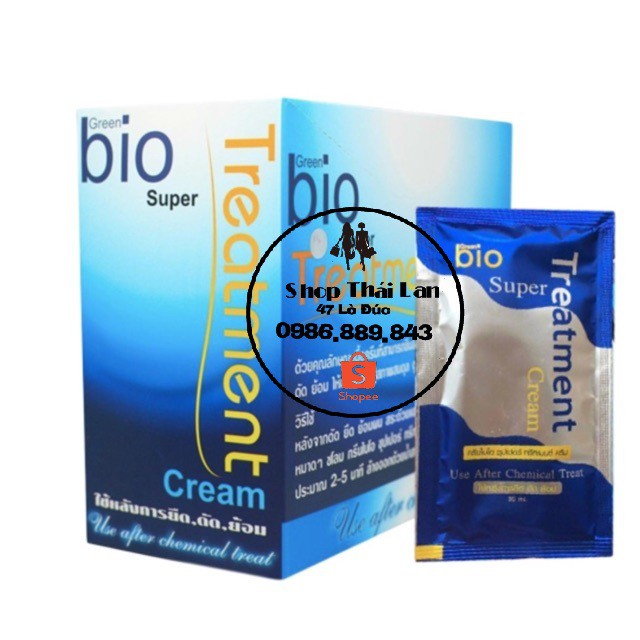 Combo 1 hộp 24 gói ủ Bio treatment siêu mềm mượt thái lan