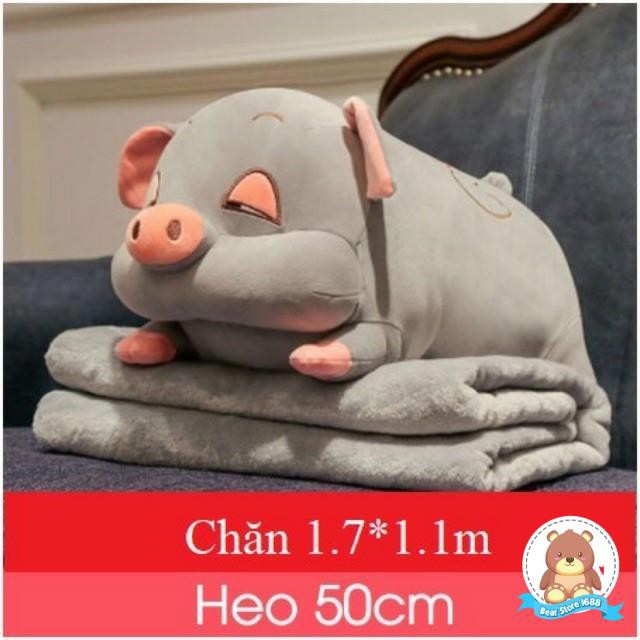 <HOT> Gấu bông gối ôm heo béo ú đáng yêu ngộ nghĩnh CUTE MỚI NHẤT 2021