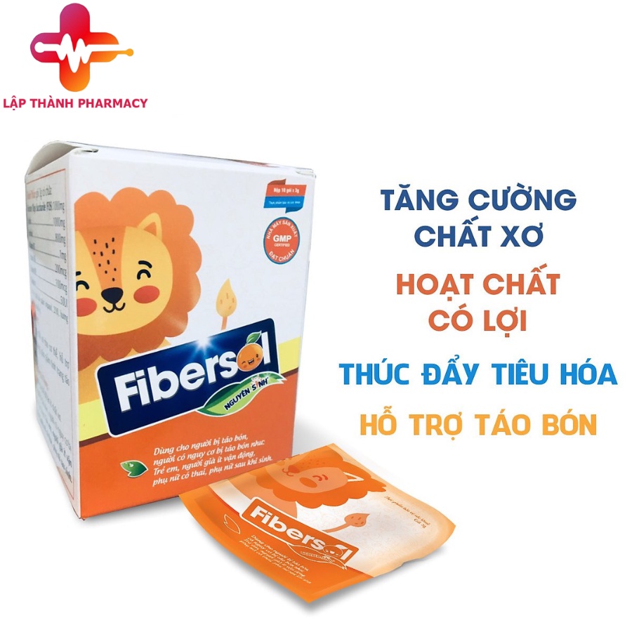 Fibersol Nguyên Sinh - Tăng Cường Chất Xơ, Hỗ Trợ Trị Táo Bón