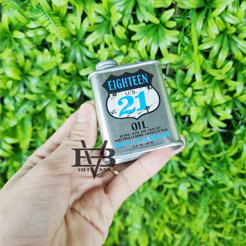 Tinh dầu dưỡng tóc, râu, da 18.21 Man Made Oil – 3 Mùi hương: Spiced Vanilla, Absolute Mahogany, Noble Oud