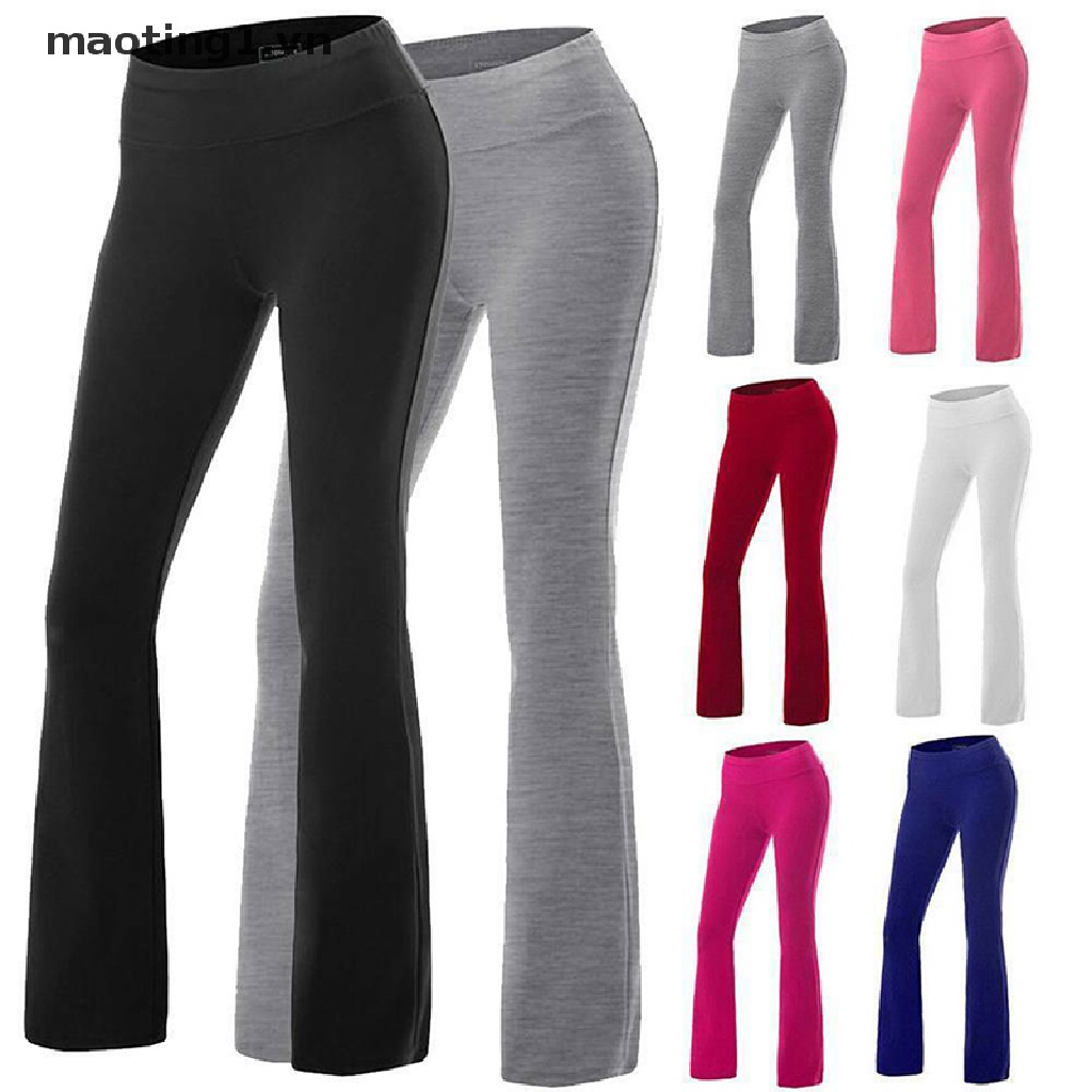 [MT1] Quần legging ống loe tập thể thao/yoga/chạy bộ cho nữ | WebRaoVat - webraovat.net.vn