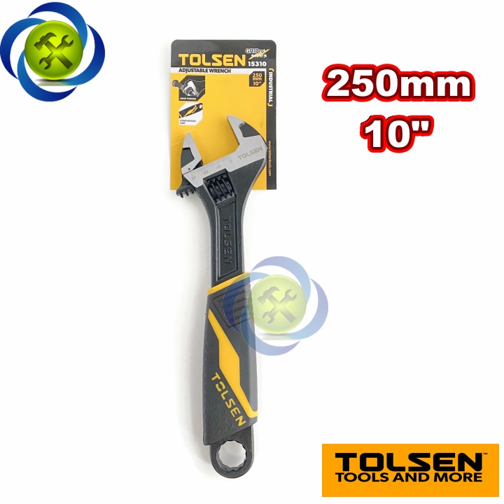 Mỏ lết bọc nhựa Tolsen 15310 dài 250mm 10inch