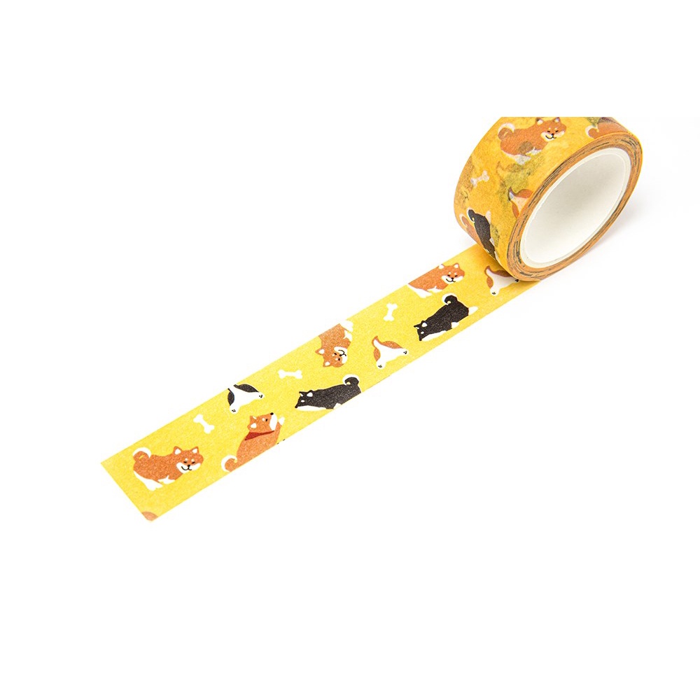 Băng Keo Dán ARTBOX In Họa Tiết Cún Shiba Đáng Yêu 20mm