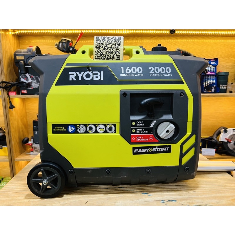 MÁY PHÁT ĐIỆN DIGITAL INVERTER RYOBI 2000W RIG2000PCB HÀNG MỚI 90% NHẬP NHẨU ÚC
