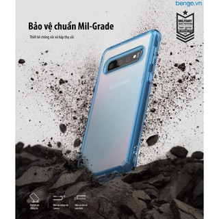 Ốp lưng Samsung Galaxy S10 Plus RINGKE Fusion