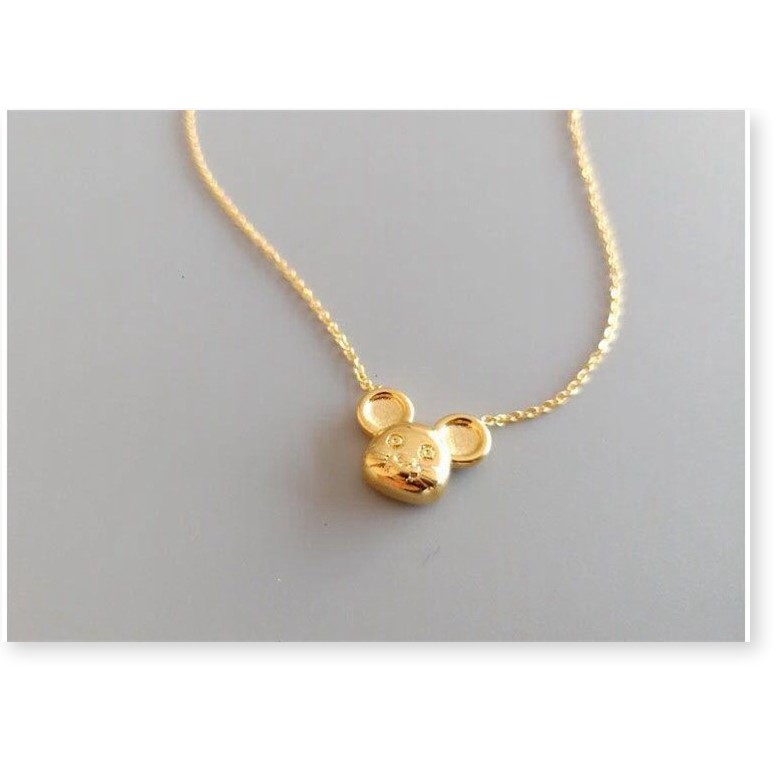 Dây chuyền vòng cổ nữ titan mặt chuột X8-203 - CAM KẾT KHÔNG GỈ, KHÔNG BAY MÀU - BẢO HÀNH 12 THÁNG