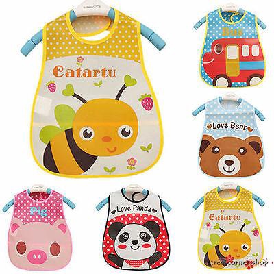 ✿Sc♚2018 hot sell Baby Cartoon Animal Pattern Boy Girl Bib Feeding Waterproof  Saliva Towel