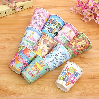 Sỉ 100 ly giấy sinh nhật - Trang trí bánh kem, trang trí bánh Gato, trang trí bánh sinh nhật, trang trí tiểu