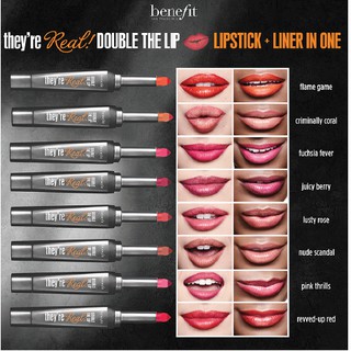 Benefit ⭐️ Son 2 màu They’re Real Double Lip