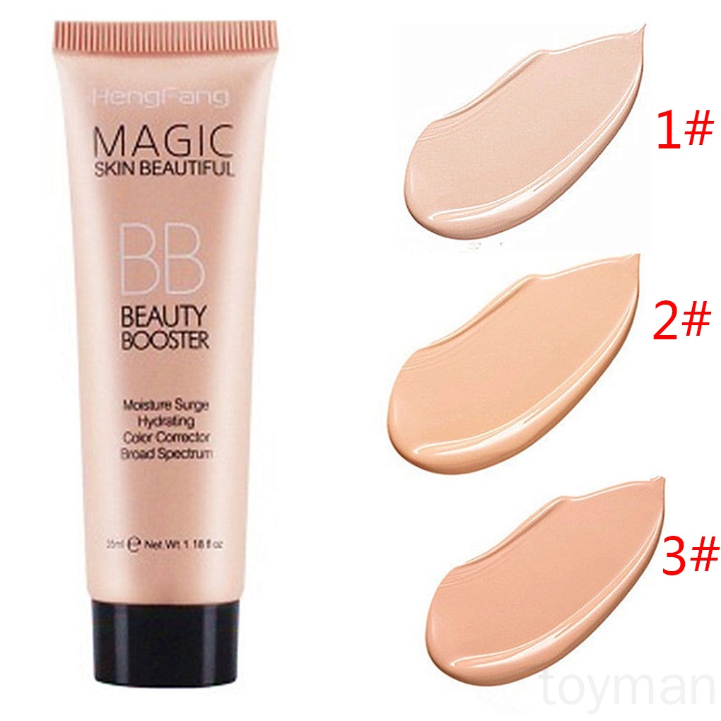 [Hàng mới về] Kem nền BB Hengfang che khuyết điểm dưỡng ẩm kiềm dầu làm trắng da