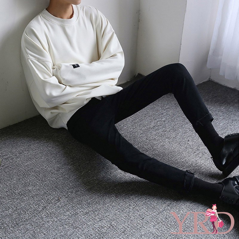 Áo chui đầu tay dài cổ tròn cho nam | BigBuy360 - bigbuy360.vn