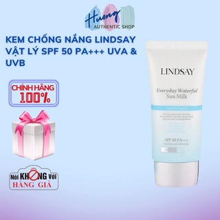 Kem chống nắng lindsay vật lý spf 50 pa+++ uva & uvb chính hãng