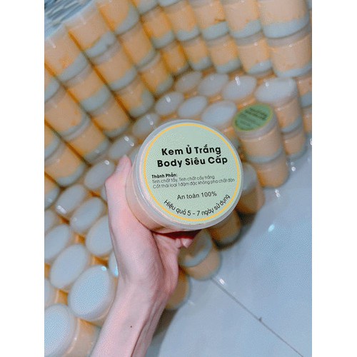 Kem body Ủ trắng siêu cấp 250g.