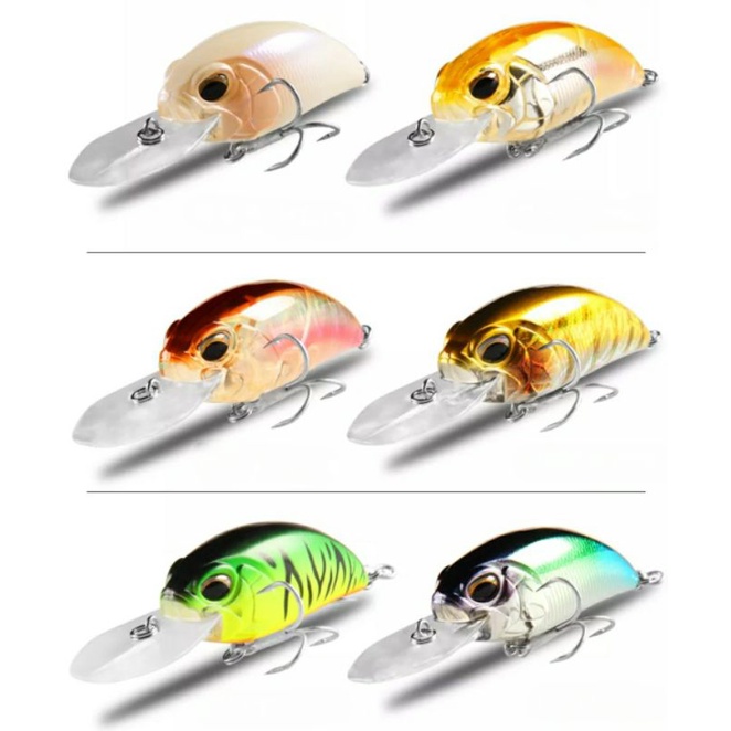 Mồi Câu Bearking, Tsurinoya Dw32 16g 60mm 2.5-3.2m, DW30 15g 60mm 2-2.5m