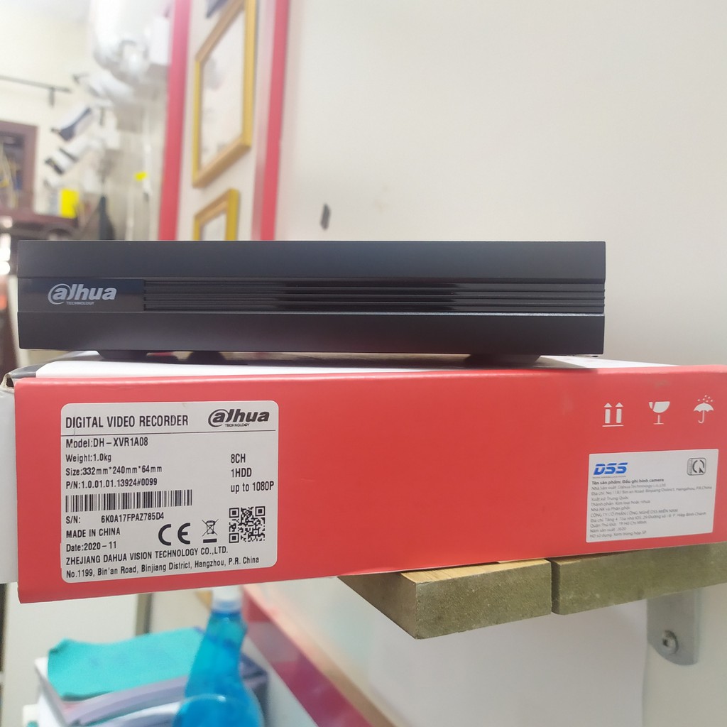 Đầu Ghi Dahua 8 Kênh 1A08 - Chính Hãng Dahua DSS BH 24TH