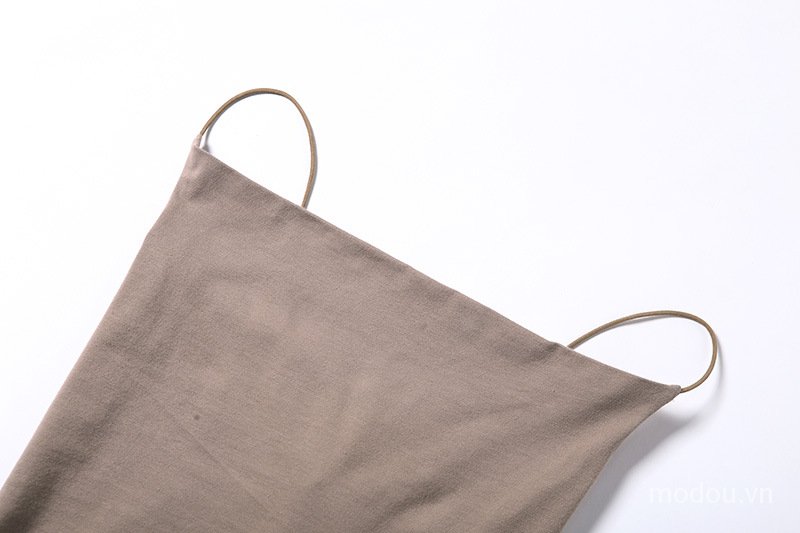 Đầm Hai Dây Cổ Chữ V Thiết Kế Độc Đáo Quyến Rũ Cho Nữ