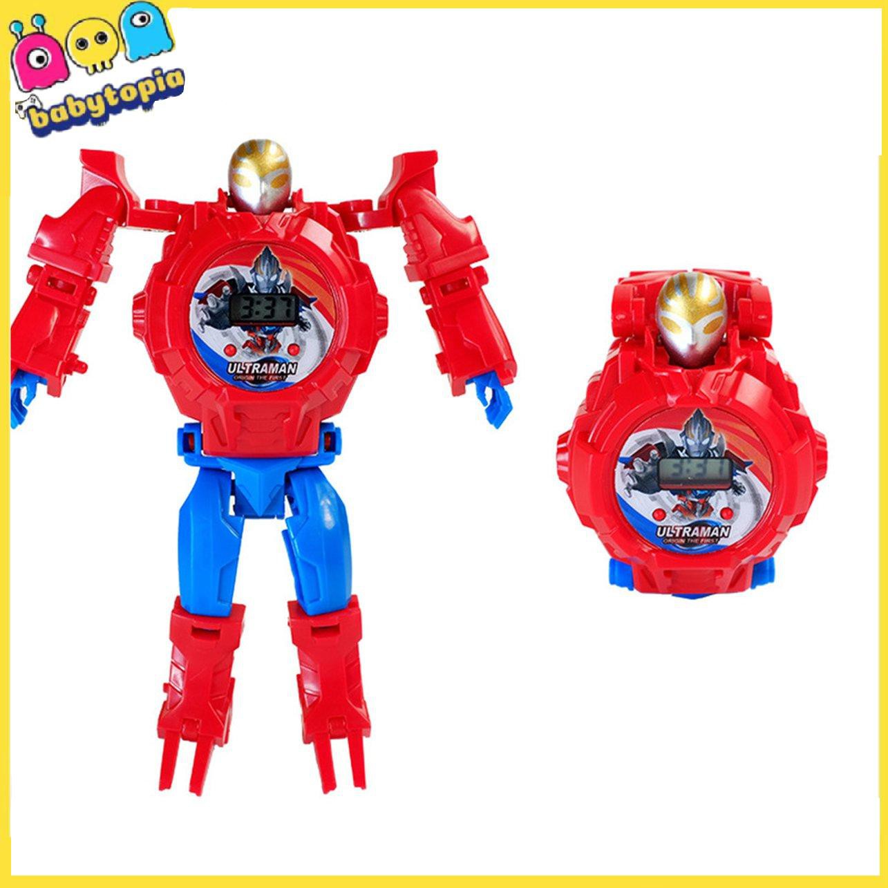 Đồng Hồ Nhựa Đồ Chơi Biến Hình Rô Bốt Cho Bé | BigBuy360 - bigbuy360.vn