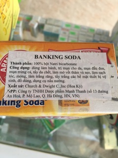Bột Baking Soda { CHÍNH HÃNG }