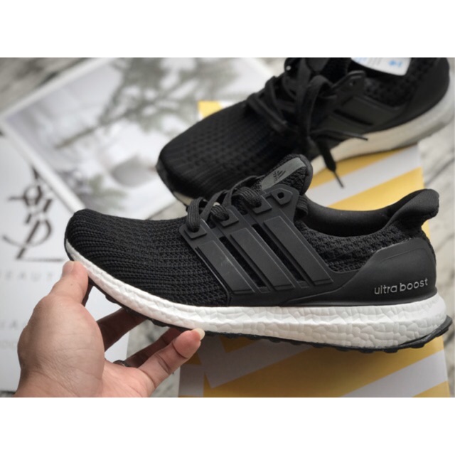 NEW- 2021 (SALE SỐC - Video ảnh thật ) Giày Sneaker Thể Thao Ultra Boost 4.0 Đen Trắng - Shop Duy Giày . ! CK HOT