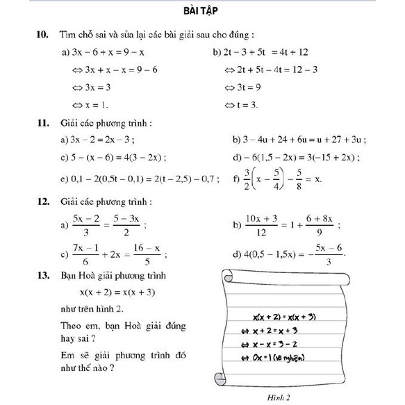 Sách - Combo giáo khoa Toán lớp 8 tập 1+2