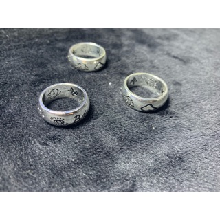 Nhẫn unisex Blind for Love thép cao cấp .