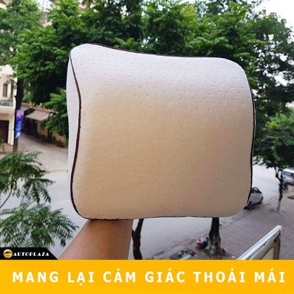 [FREESHIP] BỘ GỐI TỰA LƯNG XE HƠI CAO SU NON