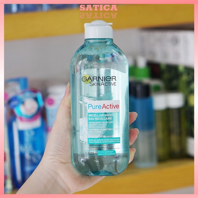 Nước Tẩy Trang Garnier Không Cồn Cho Da Mụn, Dầu, Nhạy Cảm, Khô 400ml [HÀNG CHÍNH HÃNG] | BigBuy360 - bigbuy360.vn