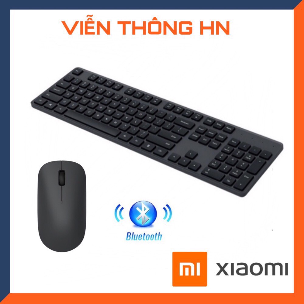 Bộ bàn phím kèm chuột máy tính không dây Xiaomi Mijia 2.4Ghz 1000DPI - bộ phím chuột bluetooth siêu mỏng cho laptop