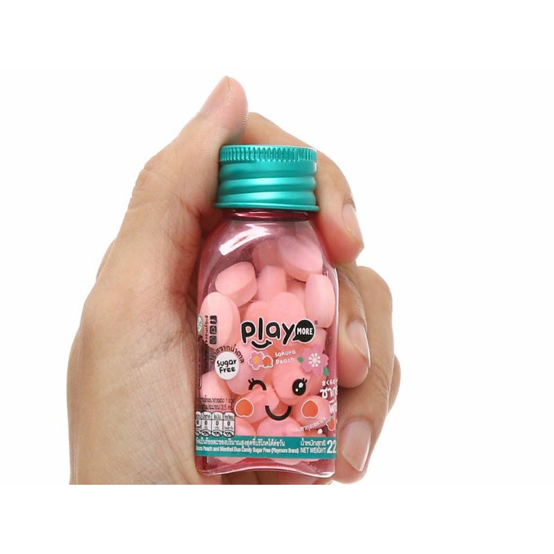 Kẹo Play more 22g vị đào