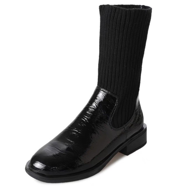 Boot nữ cổ thun siêu xinh hàng quảng châu