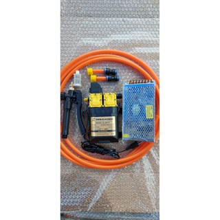 Máy xịt rửa xe, máy lạnh Bơm SINLEADER đôi, kèm nguồn tổ ong 12v-10a. 5m dây xịt rửa, 1m dây hút. lọc rác.. hoàn chỉnh