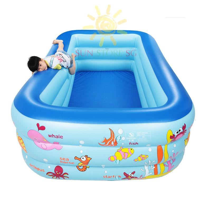 ⛔GIADUNGHOANGMAI⛔ Bể bơi 3 tầng (LOẠI CHỮ NHẬT - LOẠI 1M3)