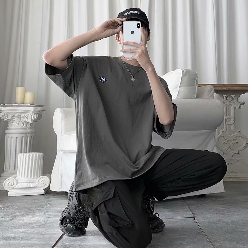 Áo Thun Nam Ngắn Tay In Hình Logo 4 Màu Size M-5Xl