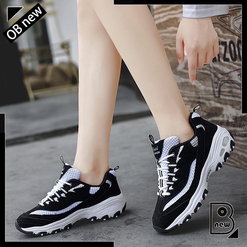 Giày Thể Thao Nữ Da PU Thời Trang Size 35-46