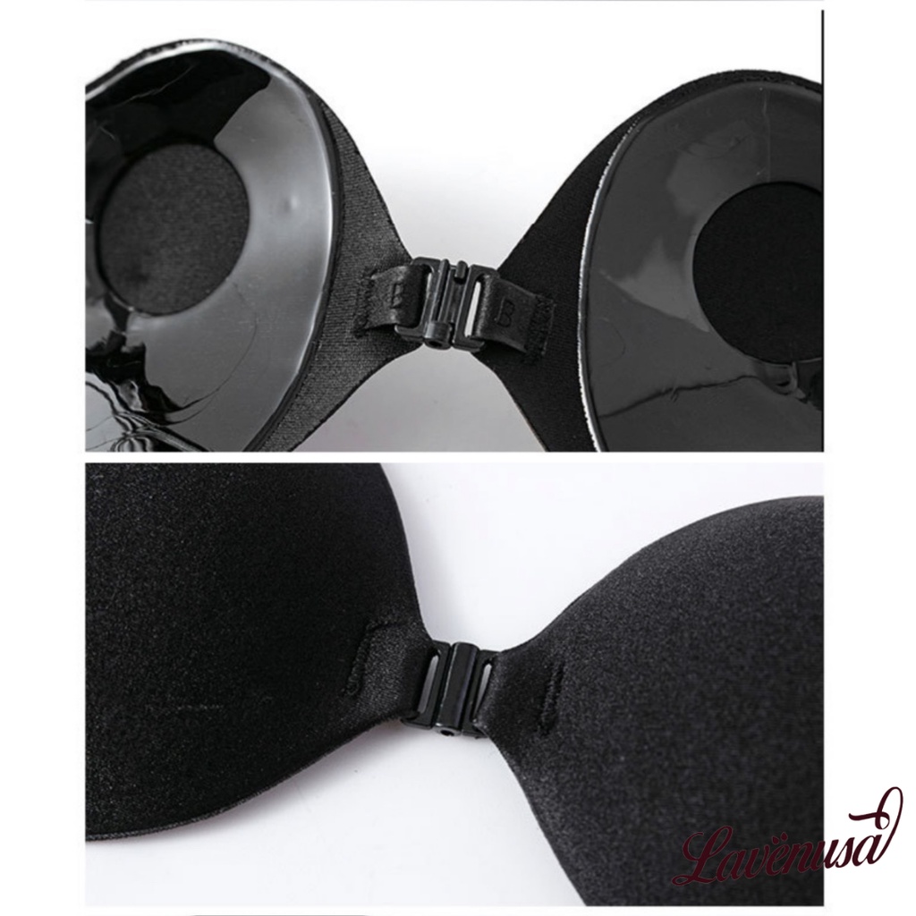 Miếng dán ngực cài trước nâng ngực siêu dính hình quả xoài LAVENUSA AL35