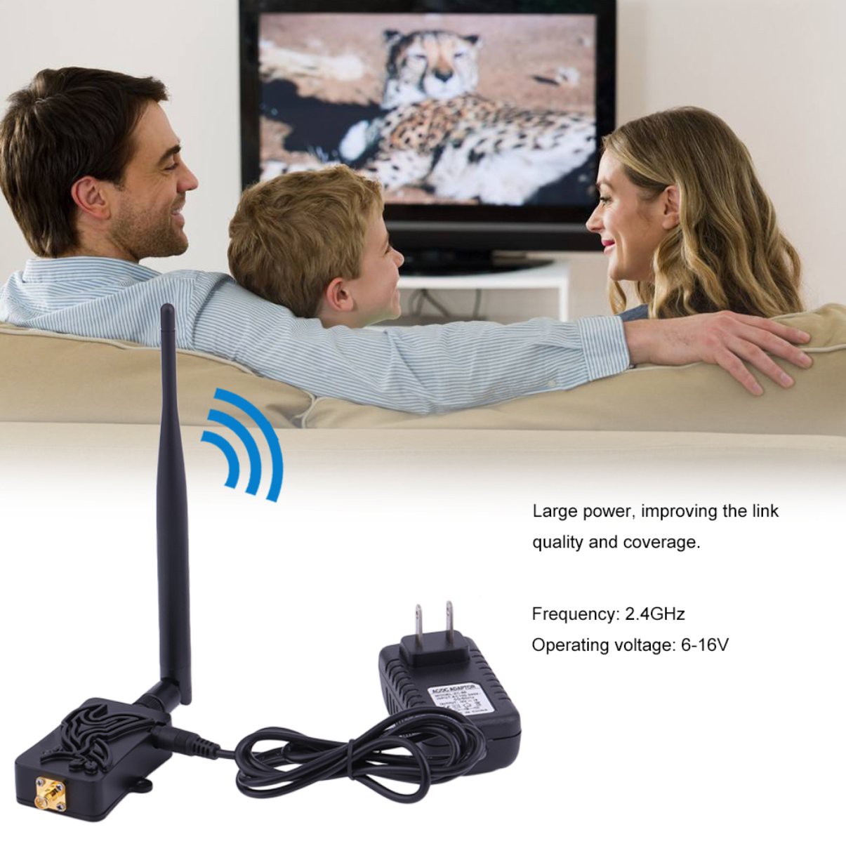 Bộ Khuếch Đại Tín Hiệu Wifi Không Dây 2.4ghz 4w | BigBuy360 - bigbuy360.vn