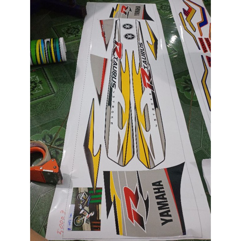 Tem rời taurus R đặt in