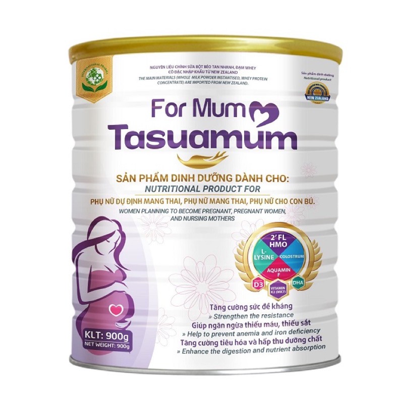 Sữa bầu For mum Tasuamum 900gram