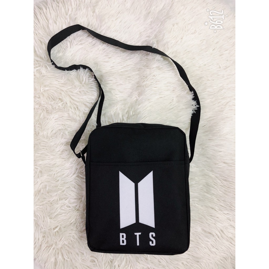 [FREESHIP❤️] Túi đeo chéo nam nữ in logo BTS T121 | BigBuy360 - bigbuy360.vn