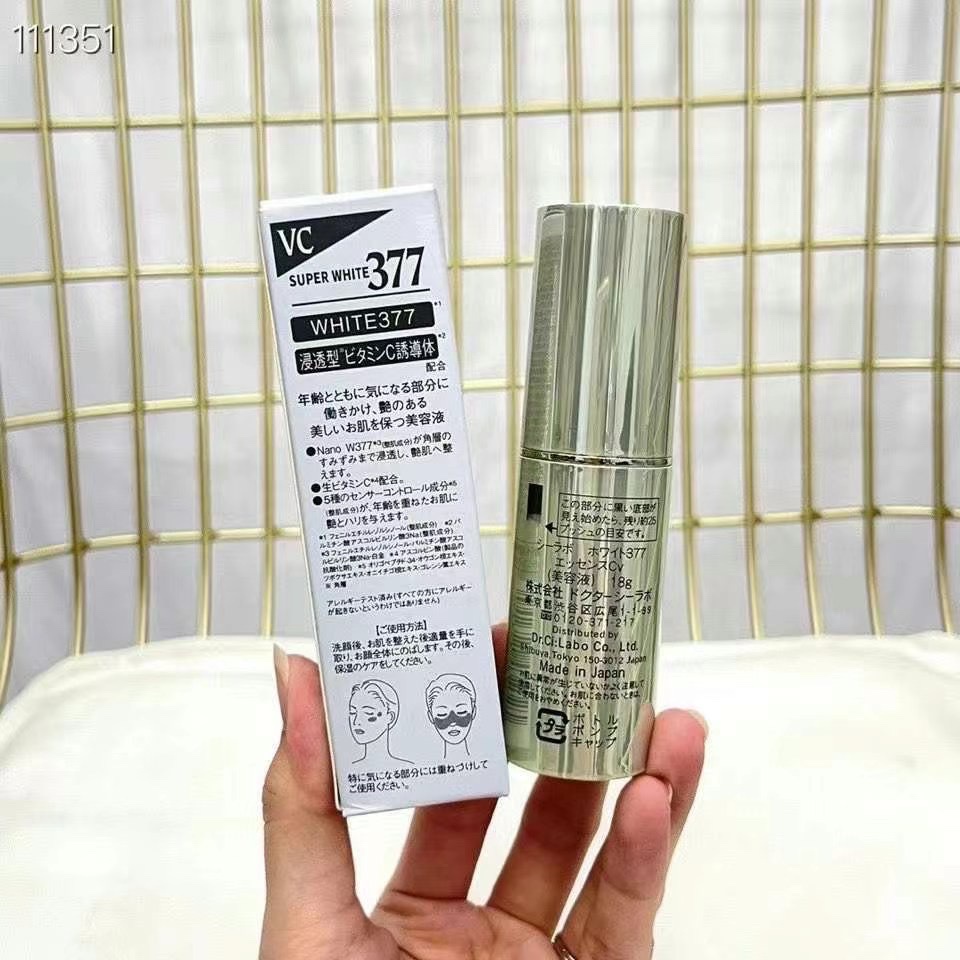 Tinh chất Dr. Ci: Labo 377vc dưỡng trắng và làm dáng da mụn cho phái nữ