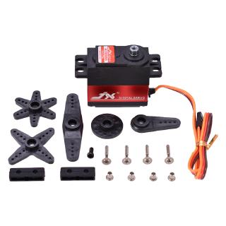 Jx servo pdi-6208mg 8 kg bánh răng kim loại tốc độ cao cho 1 / 10 rc drift car buggy crawler 8kg 0,07 sek. bánh răng kim loại servo kỹ thuật số tốc độ cao