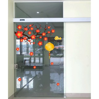 Decal trang trí Tết 2021