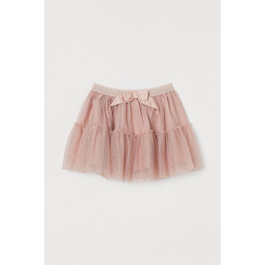 Chân váy voan nơ HM dư xịn