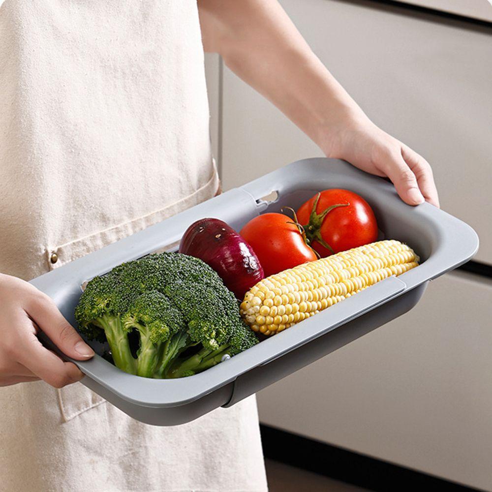 IVORY Giá Để Đồ Dùng Gắn Bồn Rửa Chén Thoát Nước Nhanh Tùy Chỉnh Tiện Dụng