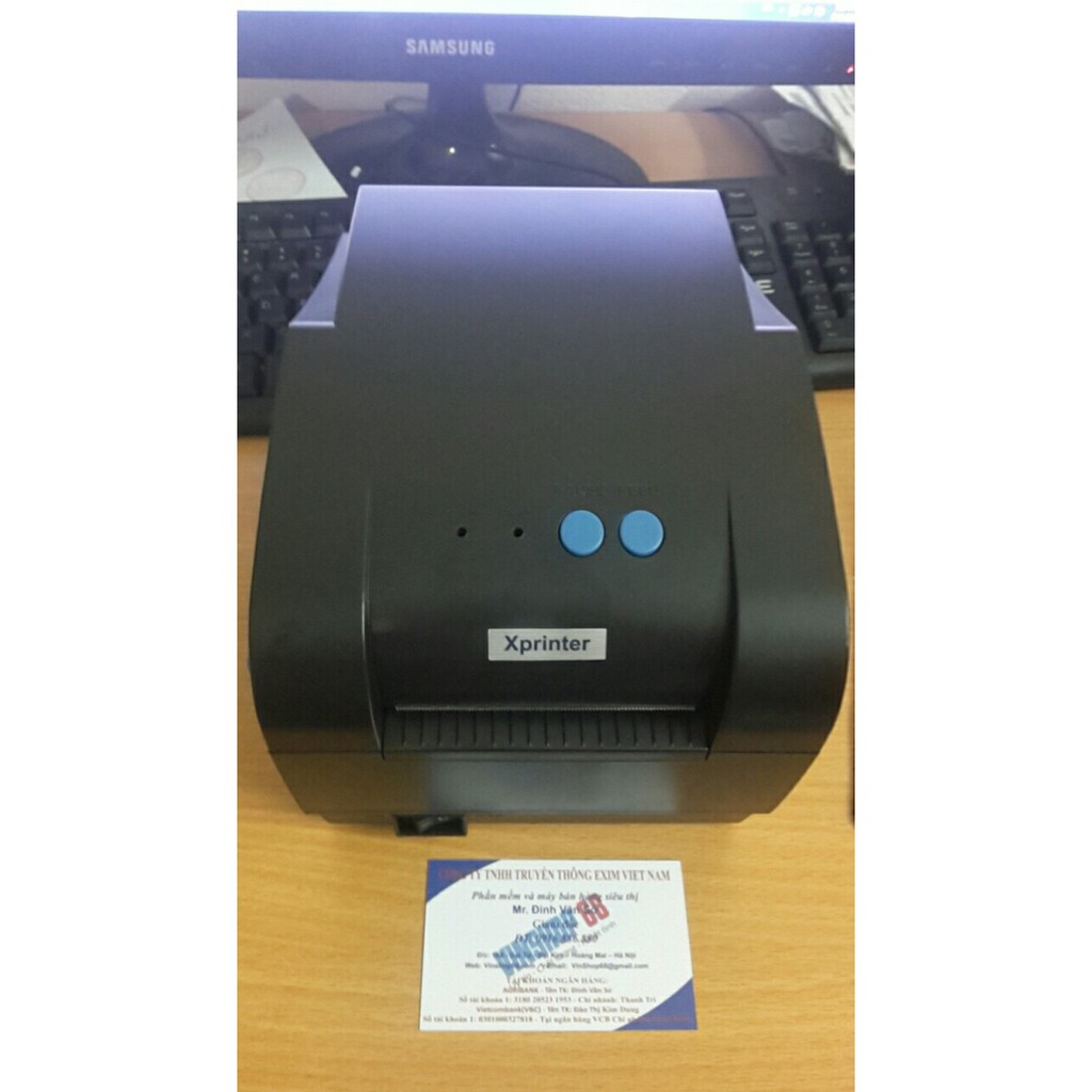 Máy in tem nhãn mã vạch Xprinter 365B | BigBuy360 - bigbuy360.vn