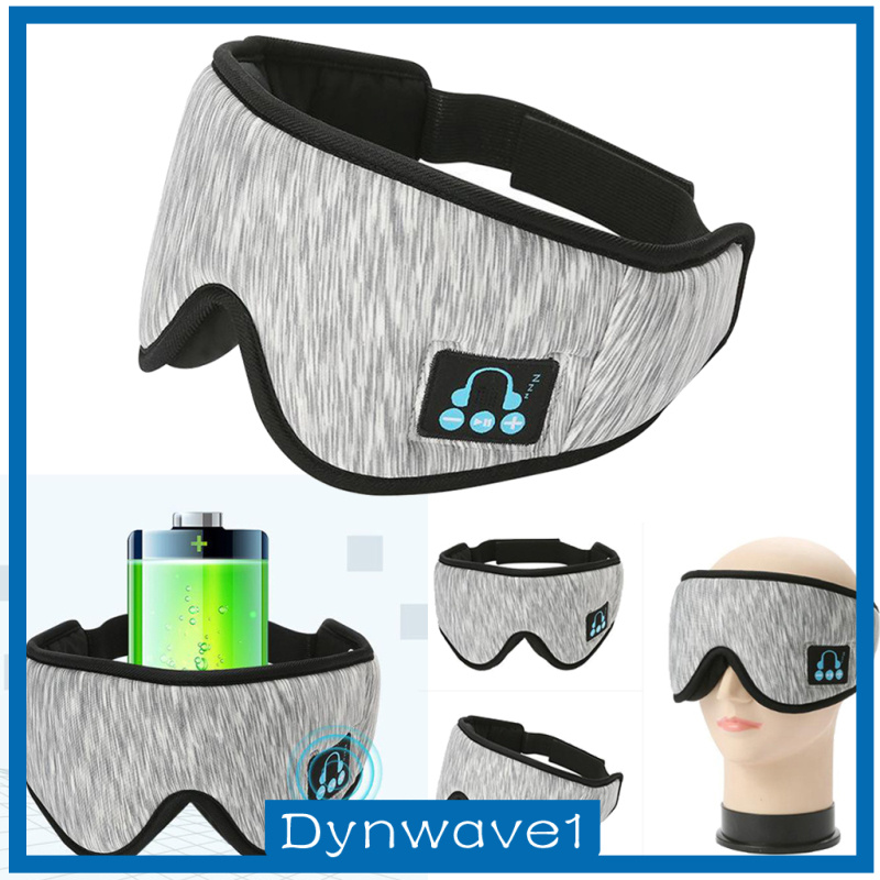 [DYNWAVE1]Wireless Bluetooth Stereo Eye Mask Sleep Headphones for Sleeping Black