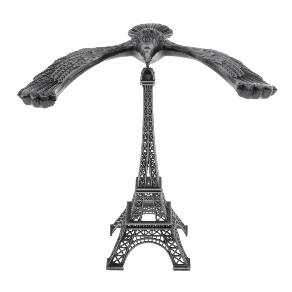 Mô Hình Chim Đại Bàng Cân Bằng Đá Quý Sáng Tạo lzdhuiz3